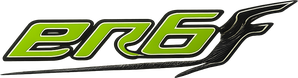 Logo er6f berwarna cerah